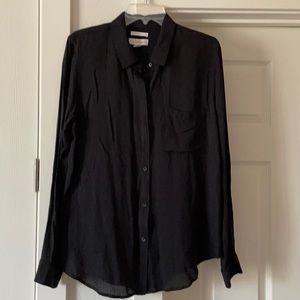 Treasure and bond button up top